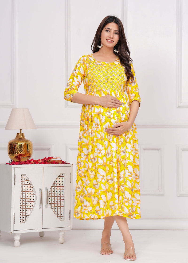 COMBO Women's Maternity Kurti for Feeding Zippers, Pre and Post Pregnancy & Nursing Or Mom